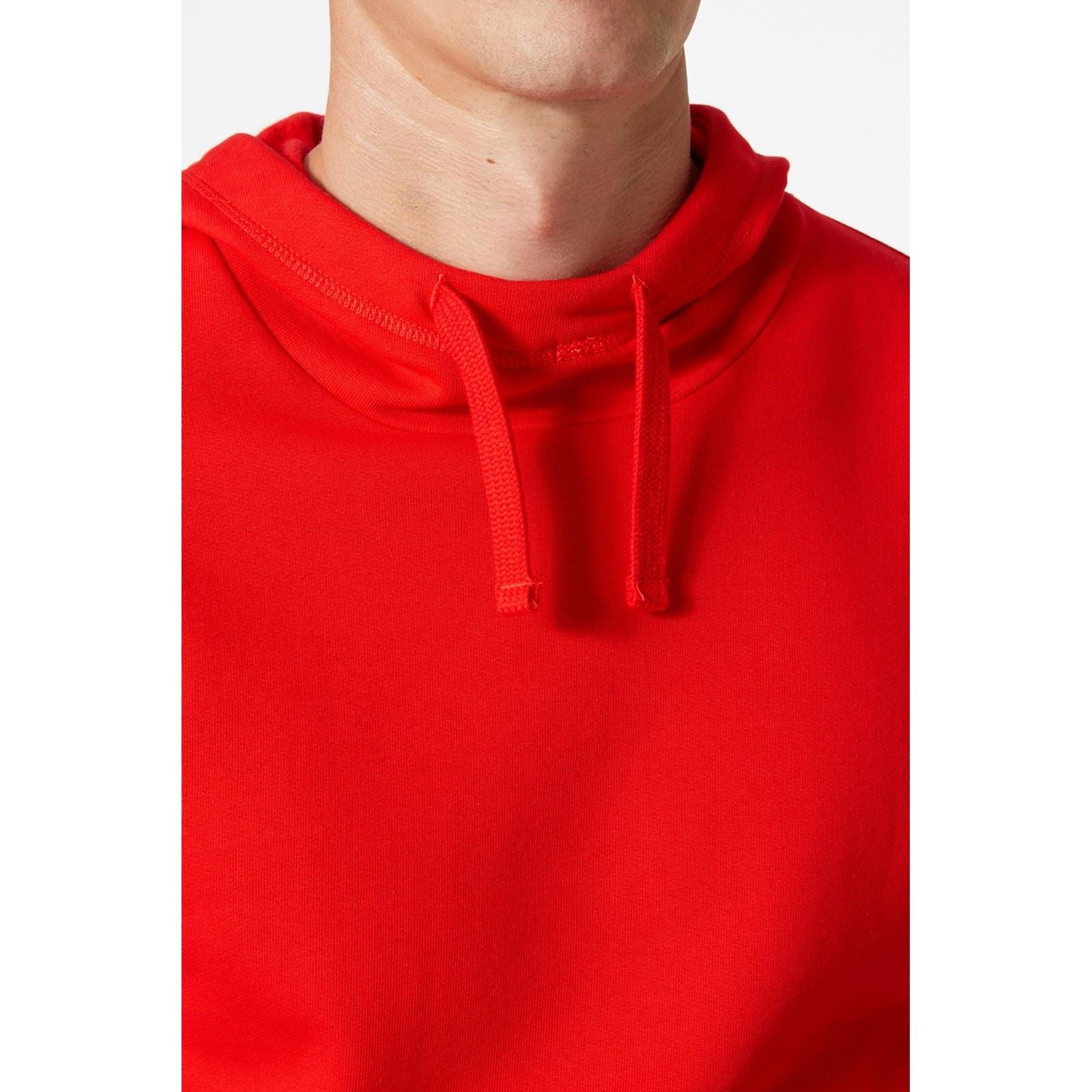 Helly Hansen Workwear Manchester Sweat À Capuche Rouge En Coton Pour Homme