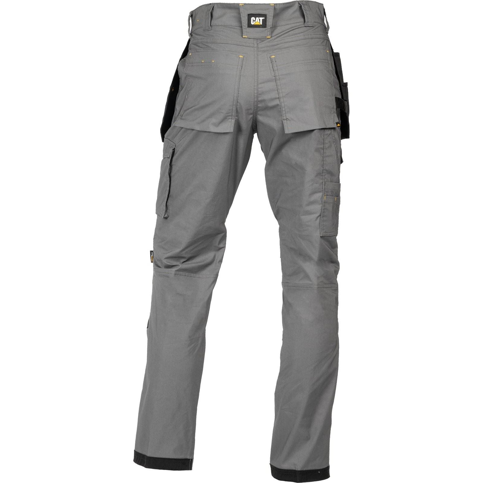 Caterpillar Nexus Holster Stretch Pocket Pantalon En Coton Pour Hommes Gris De Plein Air
