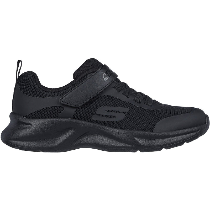 Skechers Dynamatic Chaussures De Sport Noires Pour Filles