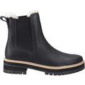 TOMS Bennet Bottes En Cuir Noires Pour Femmes