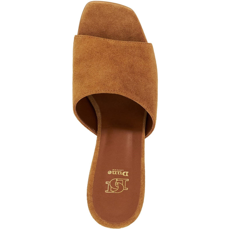 Dune Jule Sandales Pour Femmes En Daim Suédois - Beige