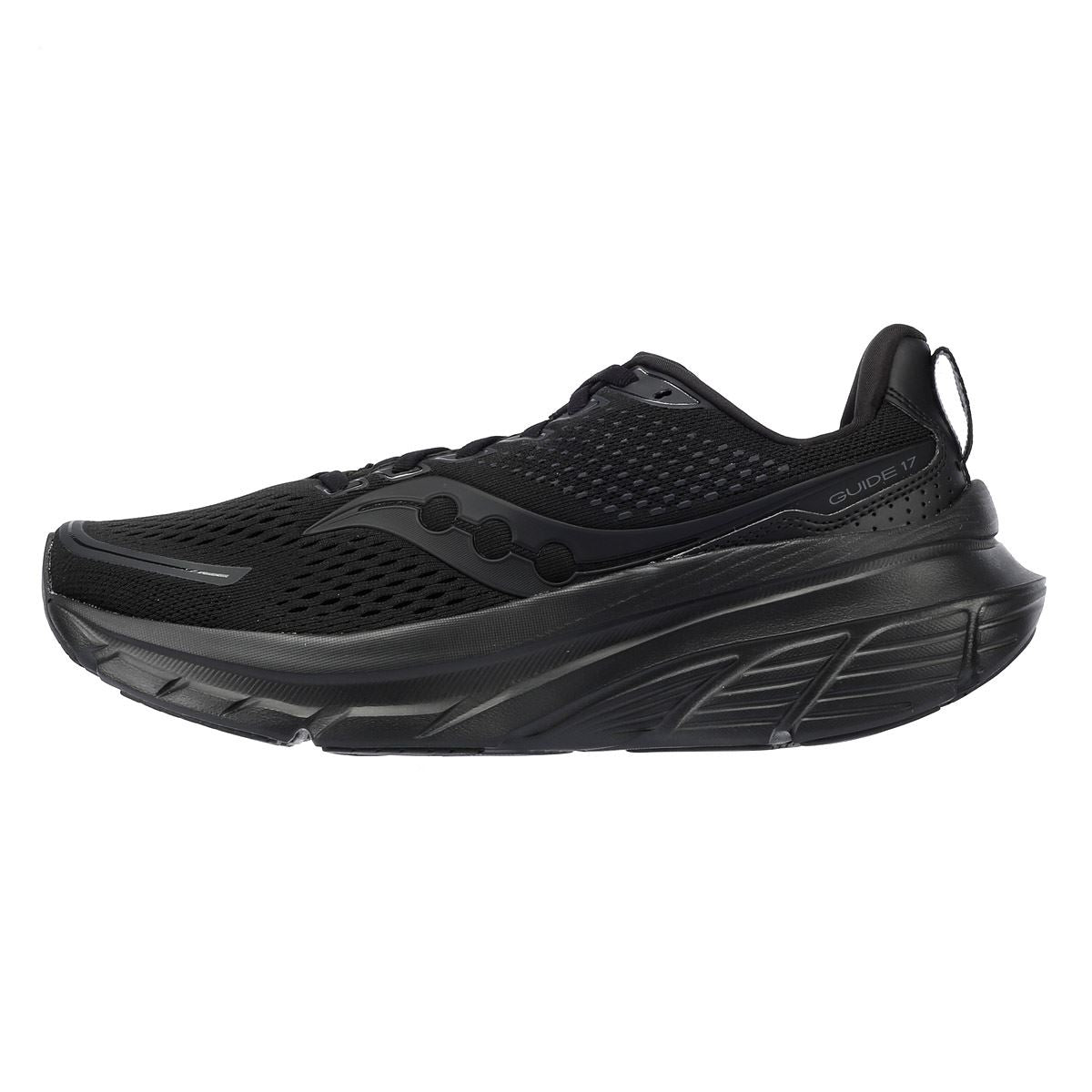 Saucony Guide 17 Baskets Noires Pour Hommes