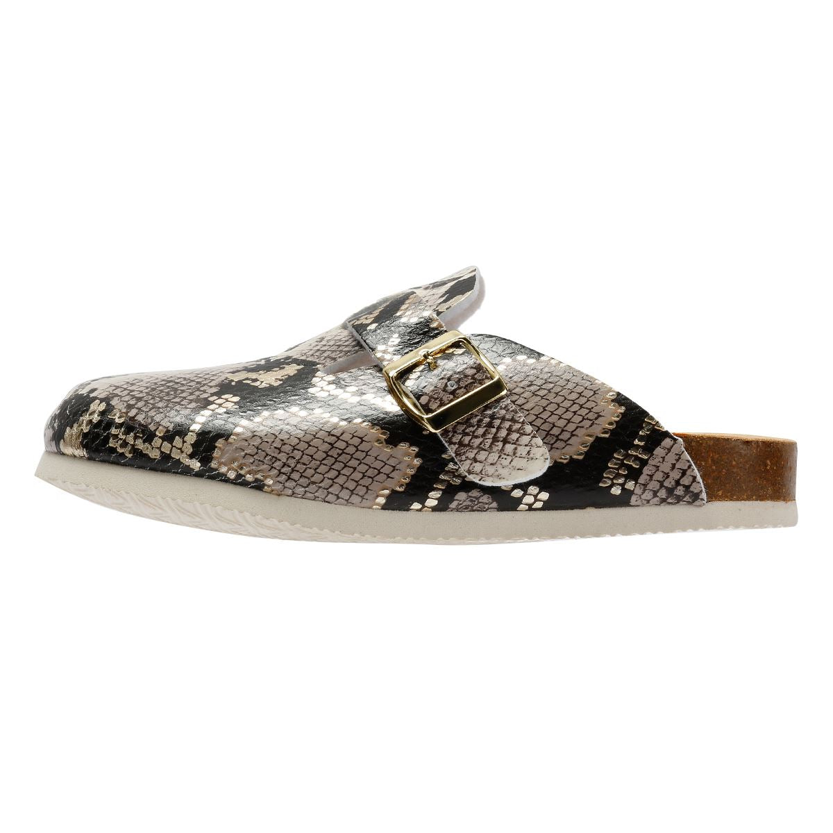 Penguin Poppy Mules Grises Pour Femmes