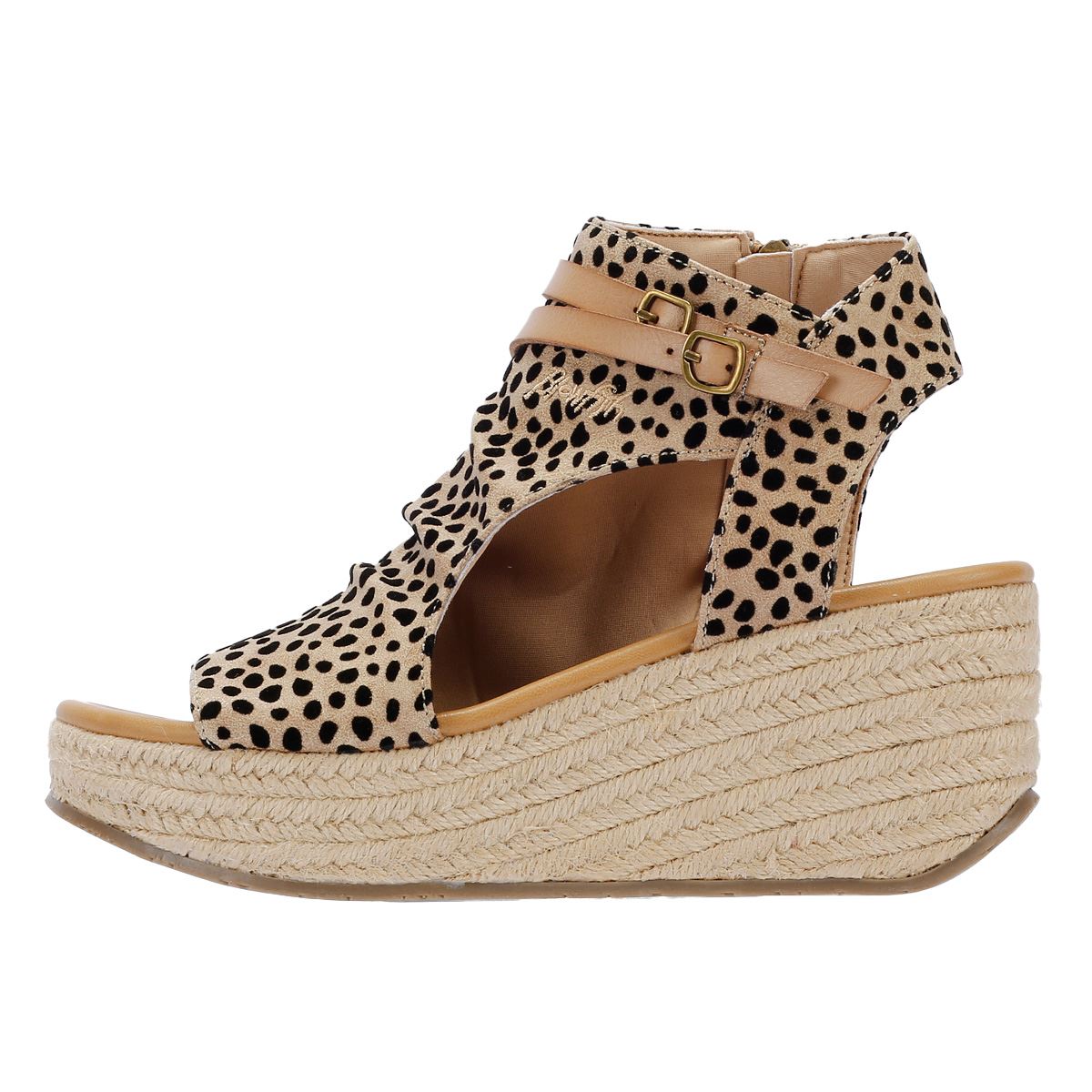 Blowfish Malibu Lacey Pixie Sandales Léopard Pour Femmes