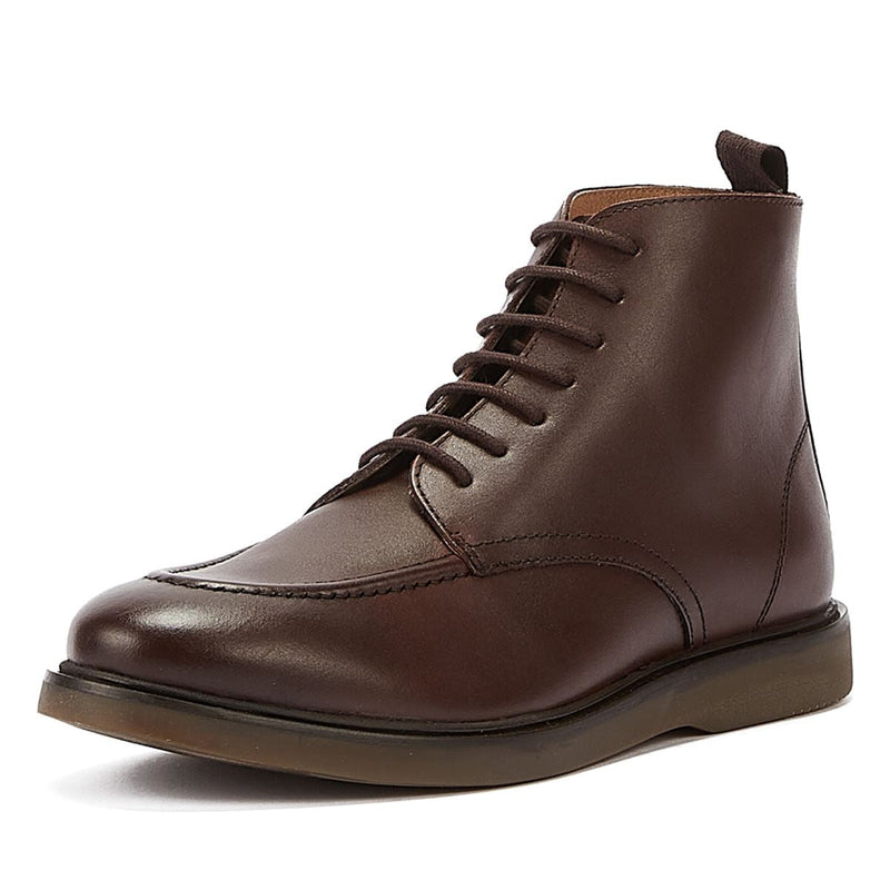 H By Hudson Carlo Leather Mens Brown Boot