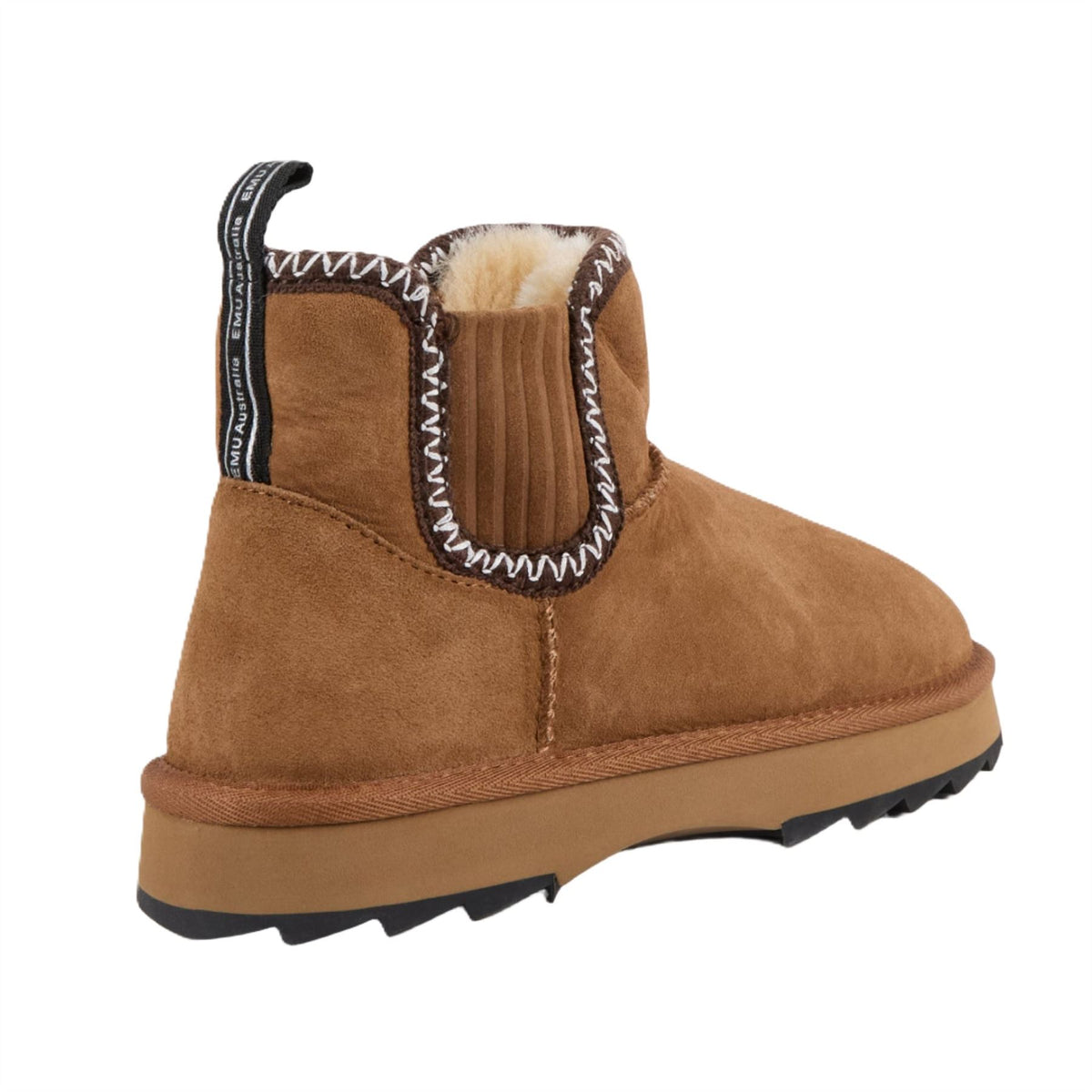 Emu Australia Higgie Bottes Brunes Pour Femmes En Suede