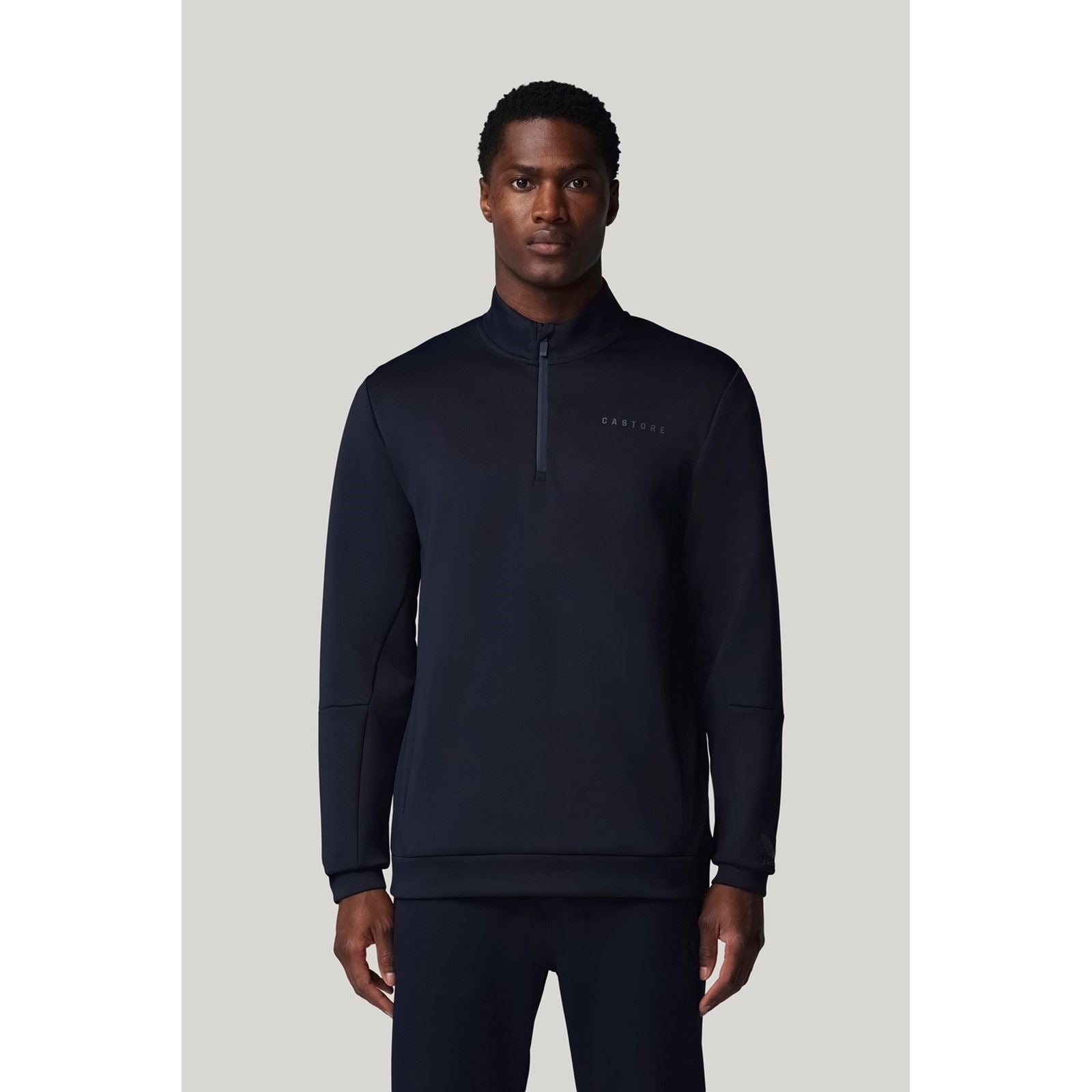 Castore Flex 1/4 Zip Sweatshirt Bleu Pour Homme