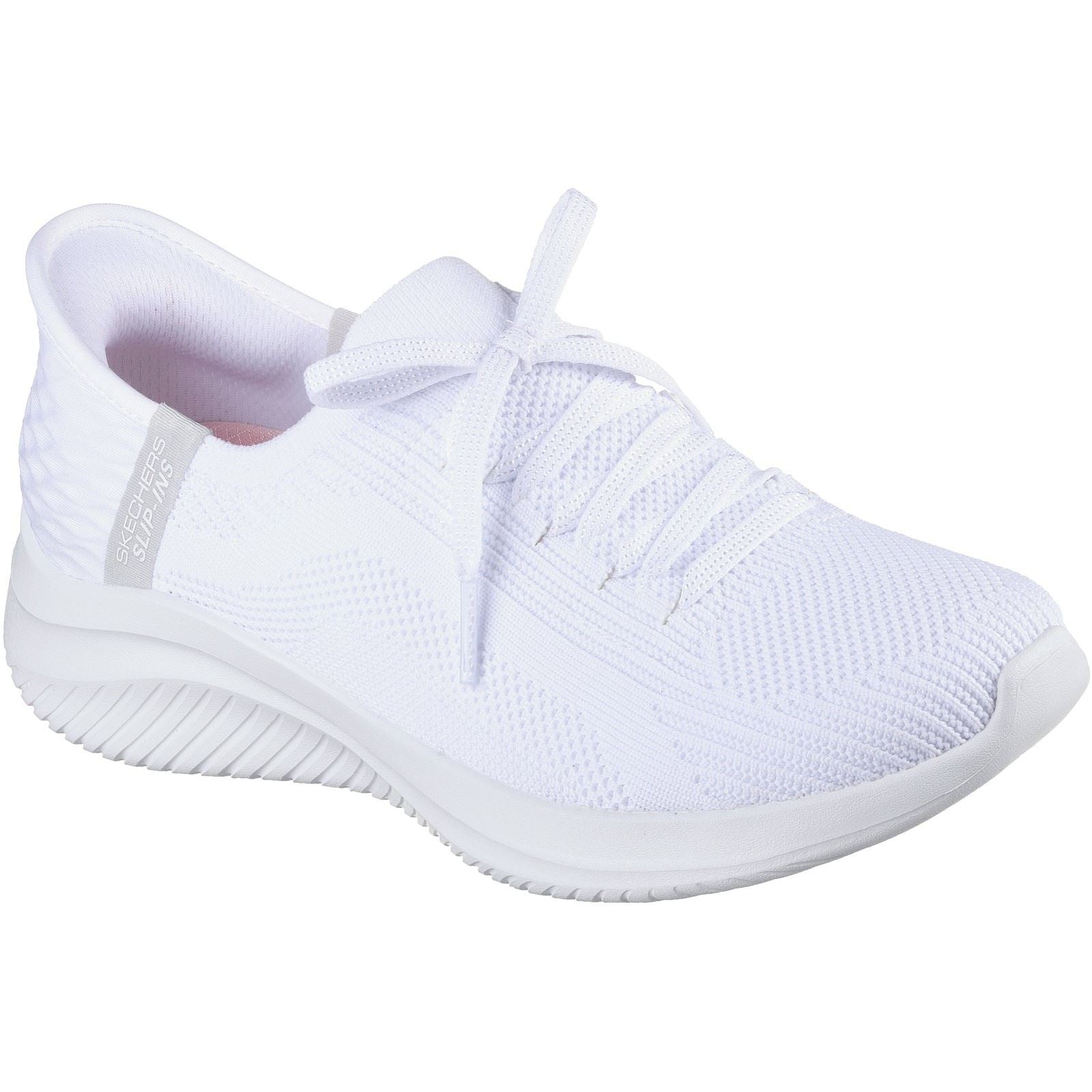 Skechers Ultra Flex 3.0 Brilliant Chaussures De Sport Blanches Pour Femmes