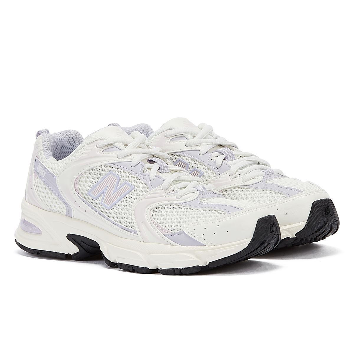 New Balance 530 Chaussures De Sport Blanches / Lilas Pour Femmes