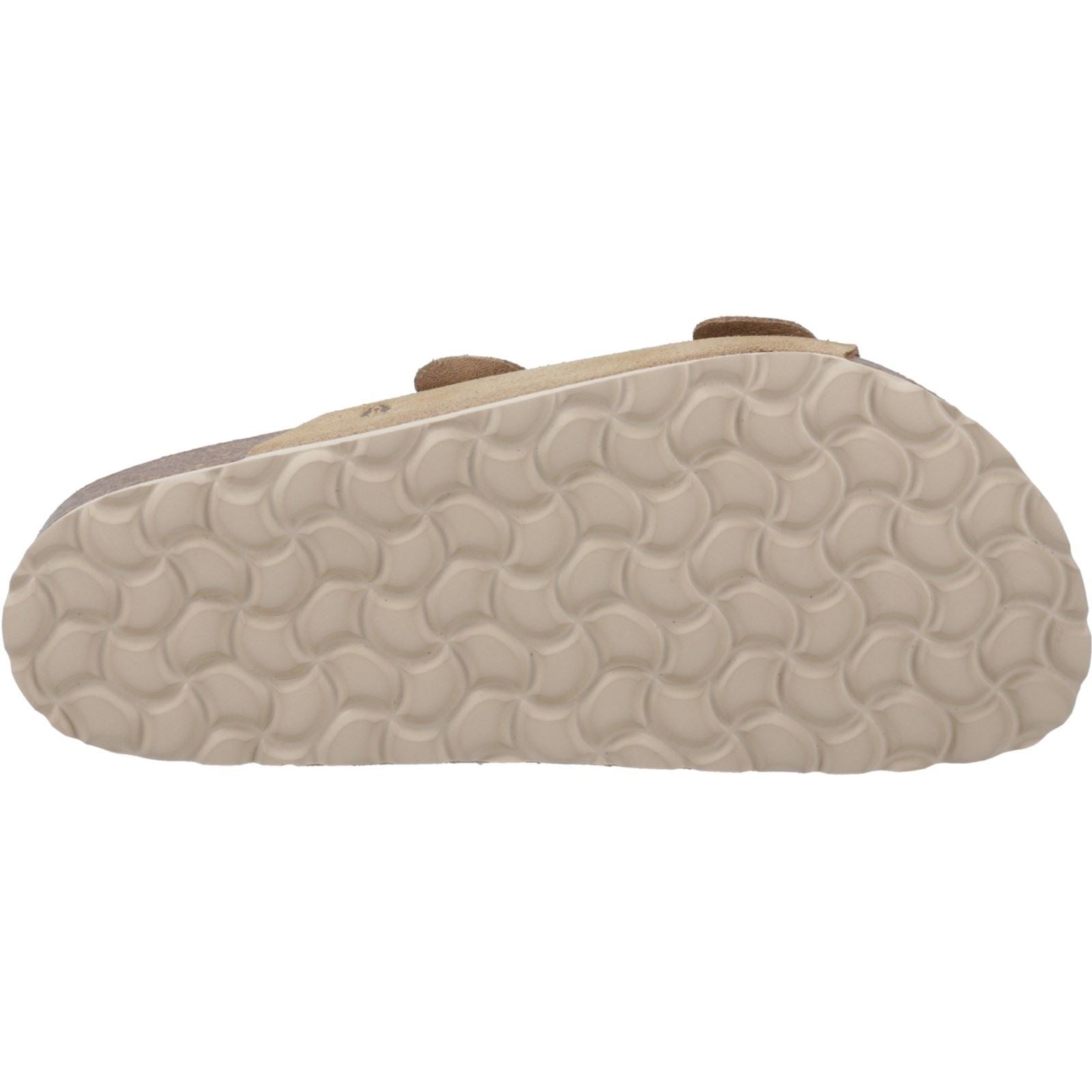 Hush Puppies Brixley Mule Sandales Taupe Pour Femmes Suede