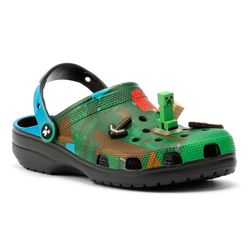 Crocs Minecraft Classic Sandales Vertes