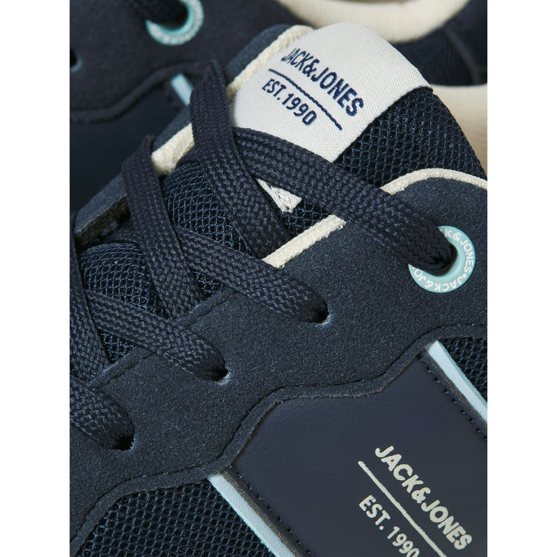 Jack & Jones Spirit Runner Blazer En Polyuréthane Pour Homme/baskets Glacier Ice En Couleur Bleu Marine