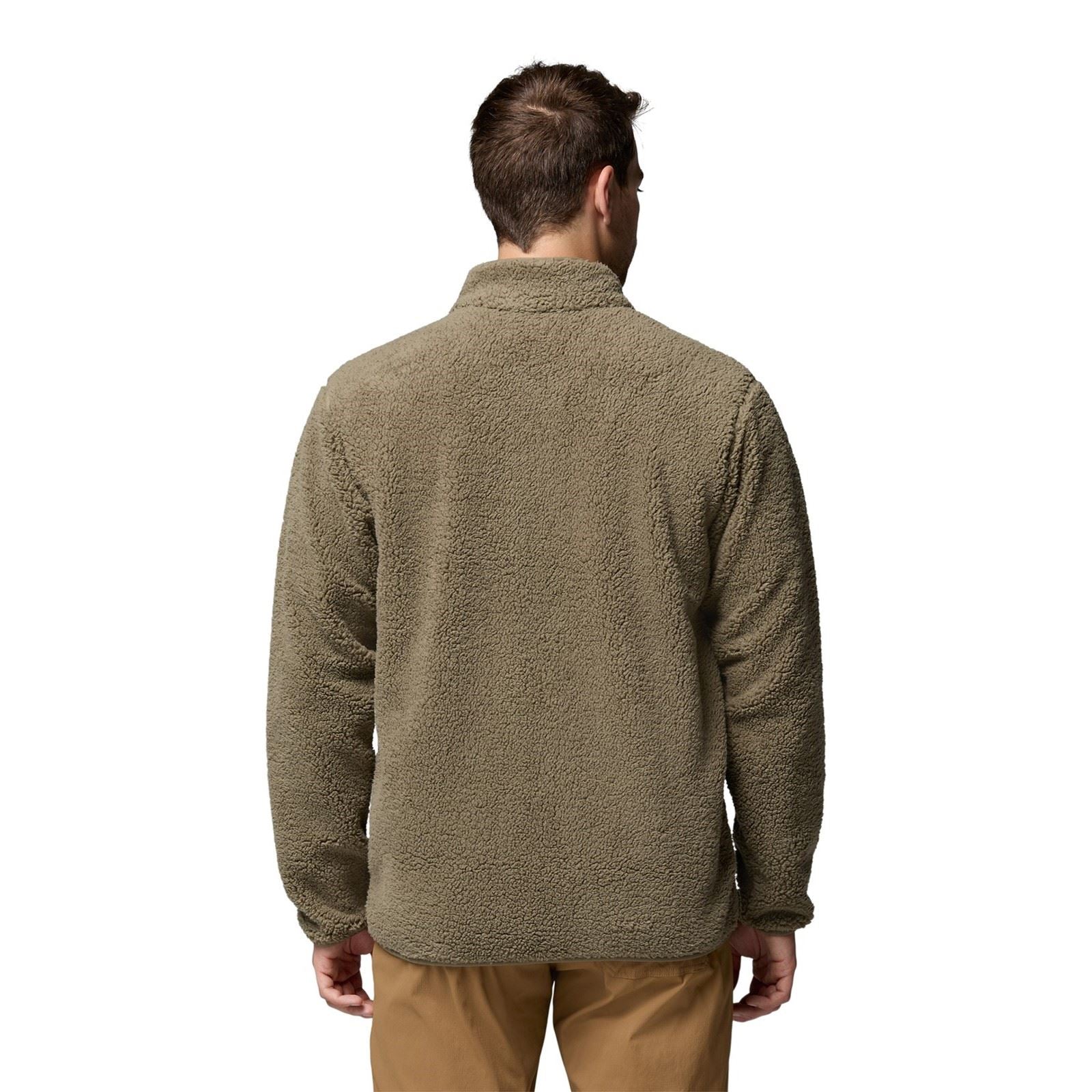 Columbia Rugged Ridge High Pile Full Zip Veste En Polaire Verte Pour Homme