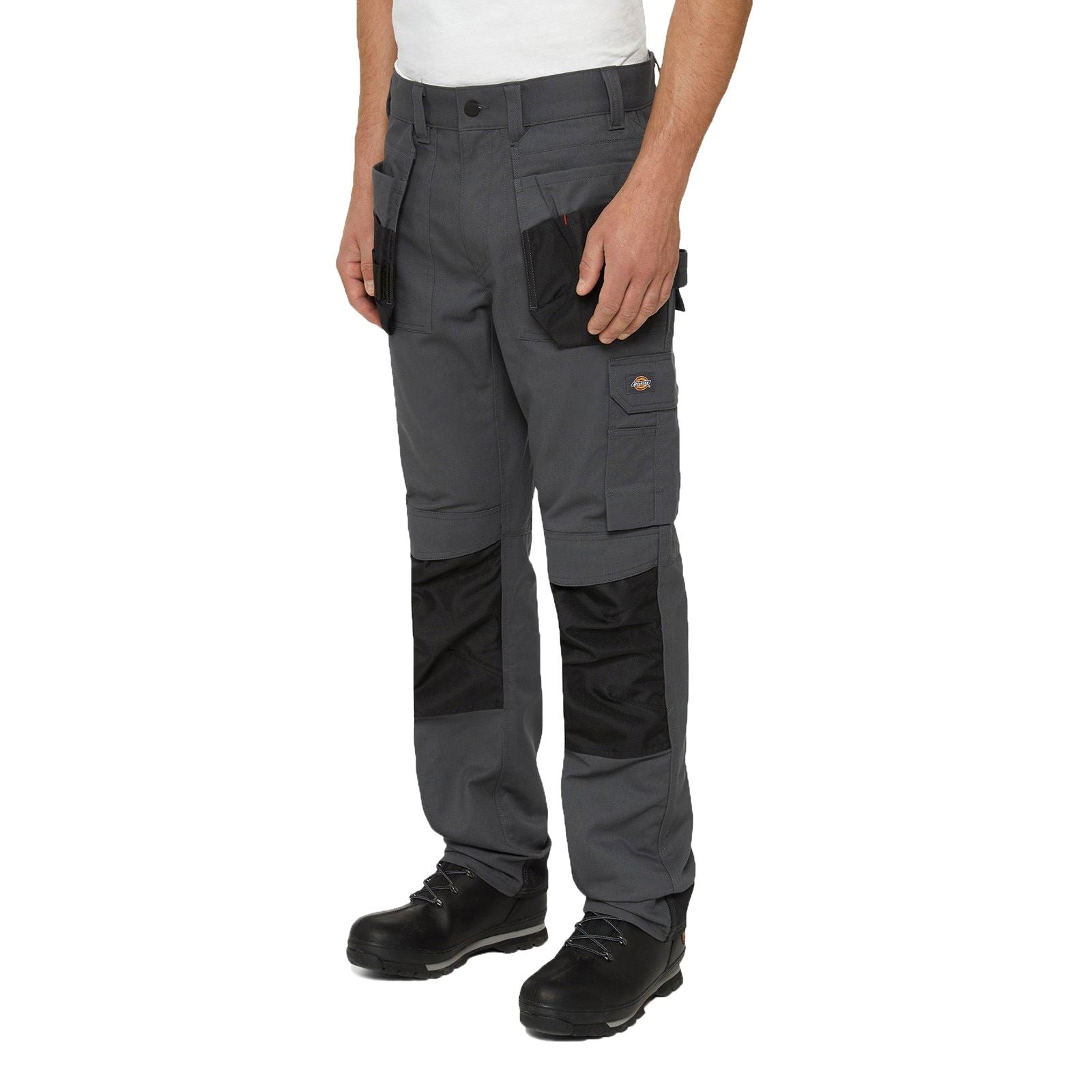 Dickies Multi Pocket Utility Pantalons De Travail Gris En Polyester Pour Homme