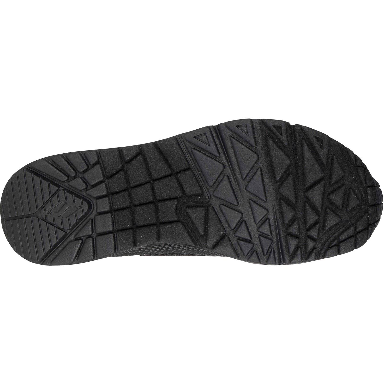 Skechers UNO - Shiny Scale Baskets Noires En Polyuréthane Pour Femmes