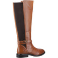Hush Puppies Victoria Bottes En Cuir Pour Femmes Couleur Tan