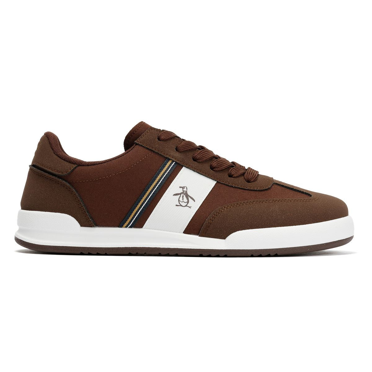 Penguin Gaz Baskets Brunes Pour Hommes