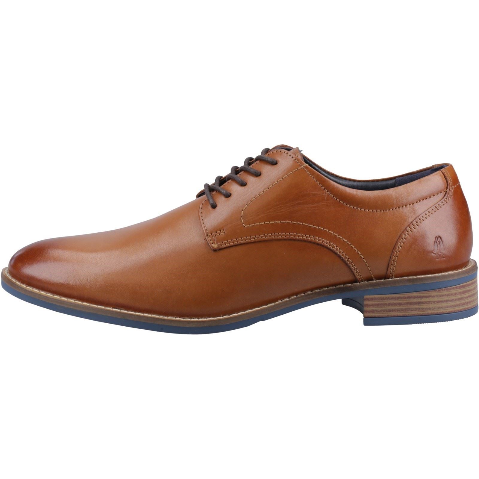 Hush Puppies Damien Lace Up Chaussures À Lacets En Cuir Pour Homme Couleur Fauve