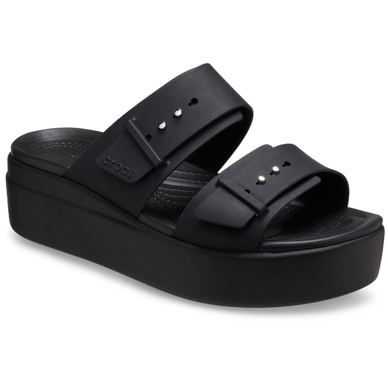 Crocs Brooklyn Crocs Brooklyn sandales noires pour femme en thermoplastique