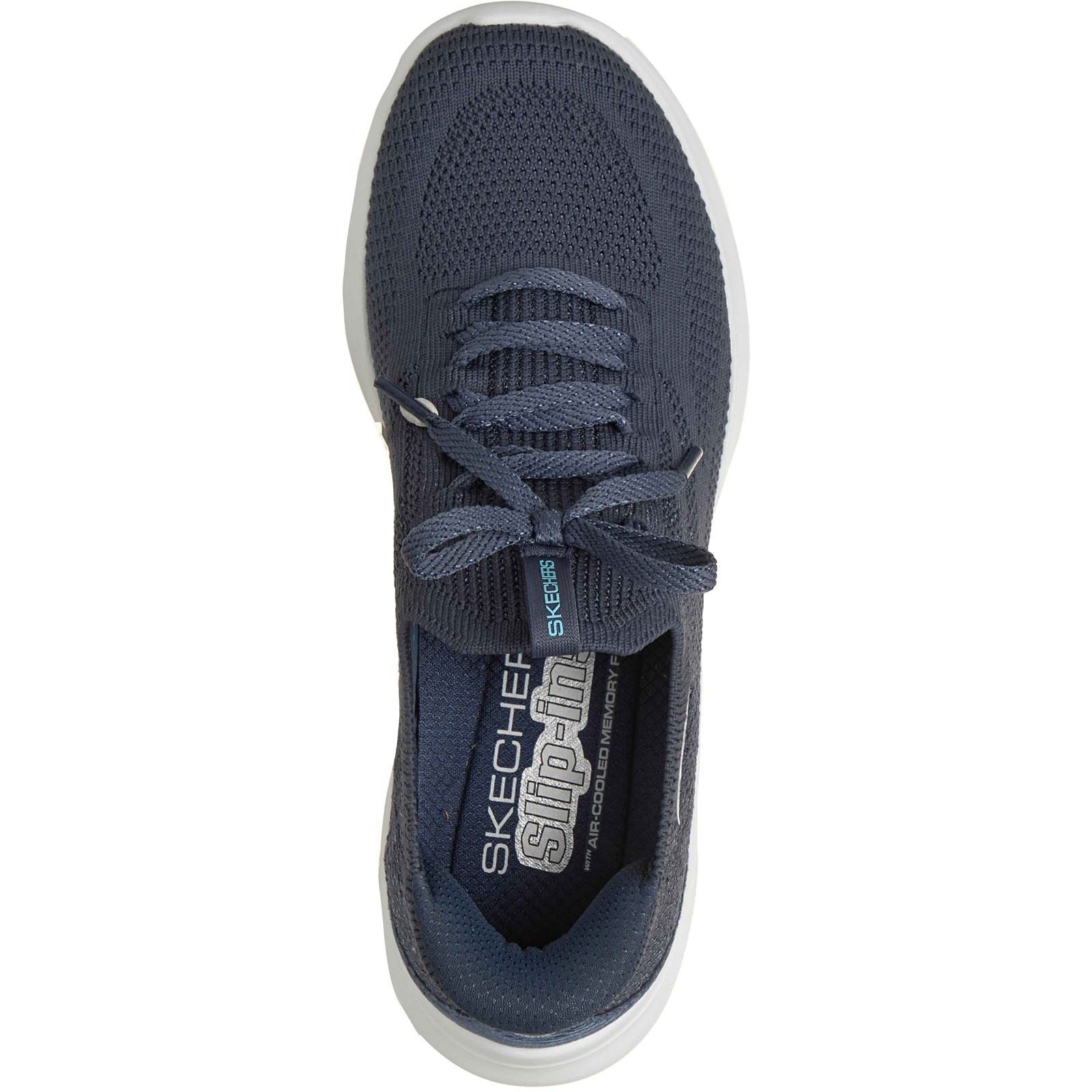 Skechers Ultra Flex 4.0 Baskets Femmes En Textile Navy