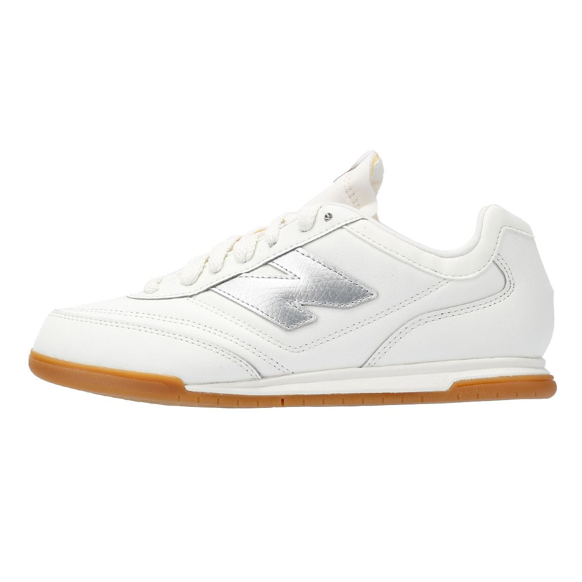 New Balance RC42 Baskets Sel Marin / Argent Métallisé En Cuir