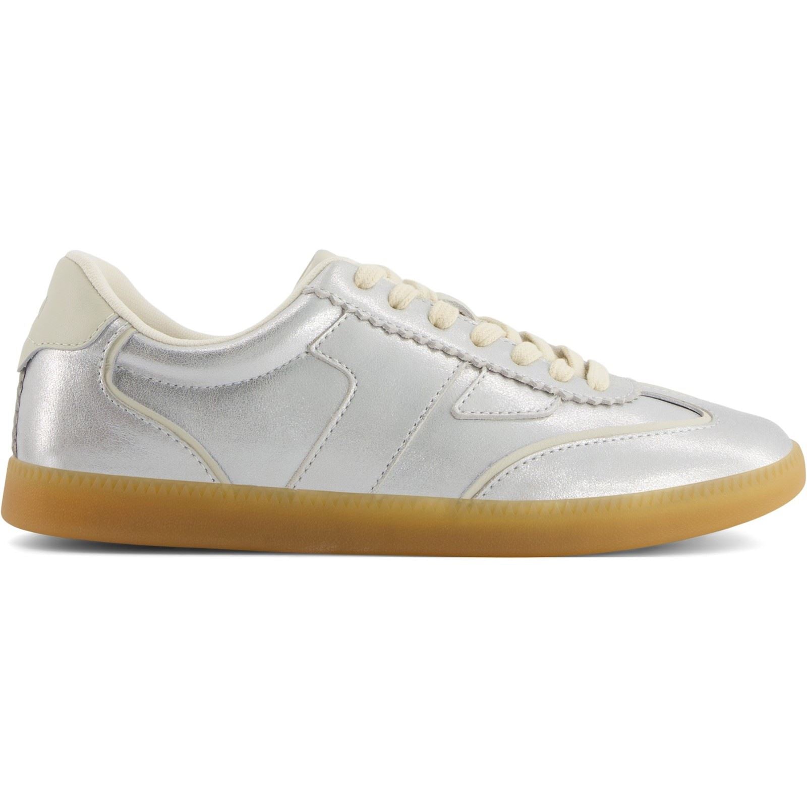 TOMS Collins Baskets En Cuir Pour Femmes Argentées