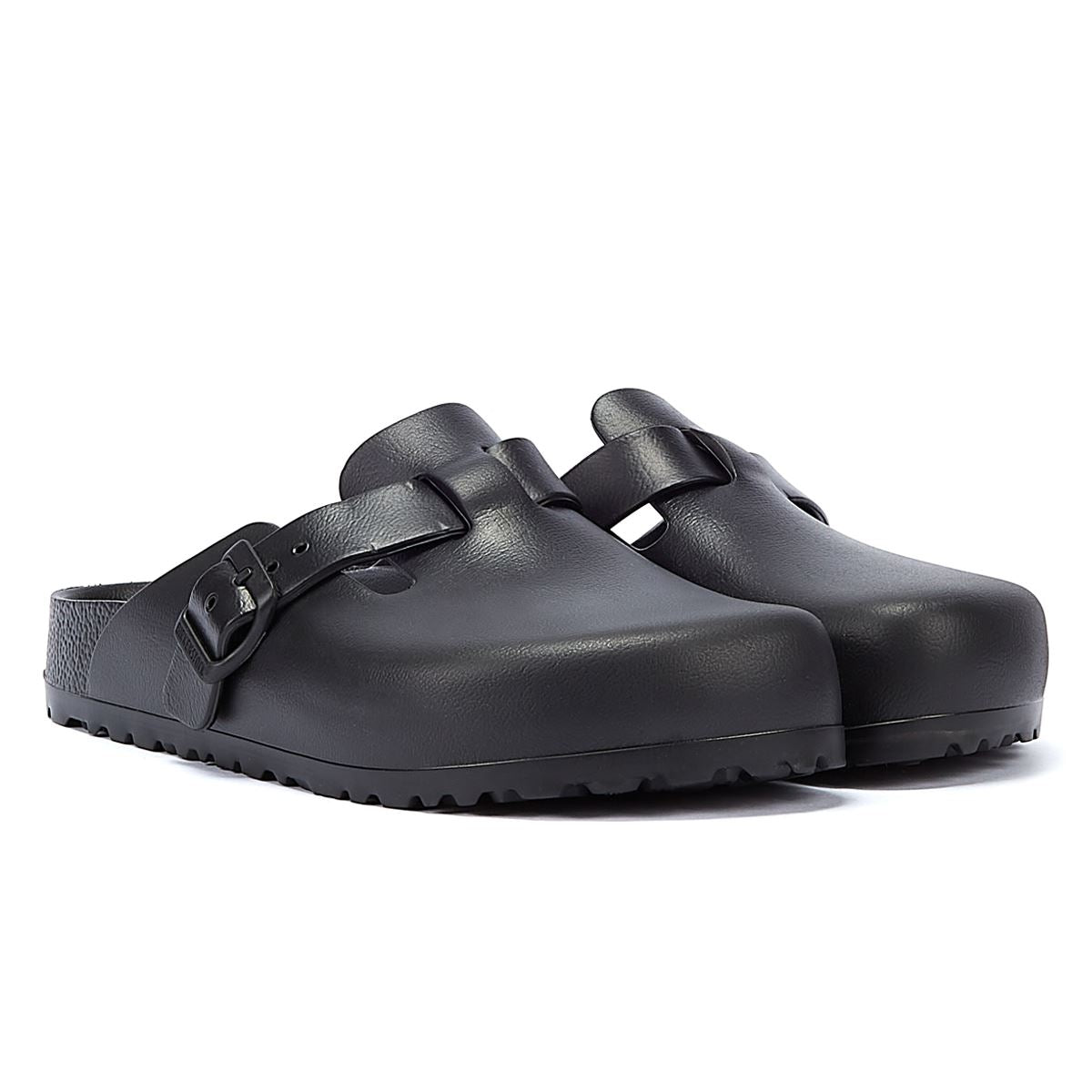 Birkenstock Boston EVA Chaussures Noires Confort Pour Femmes