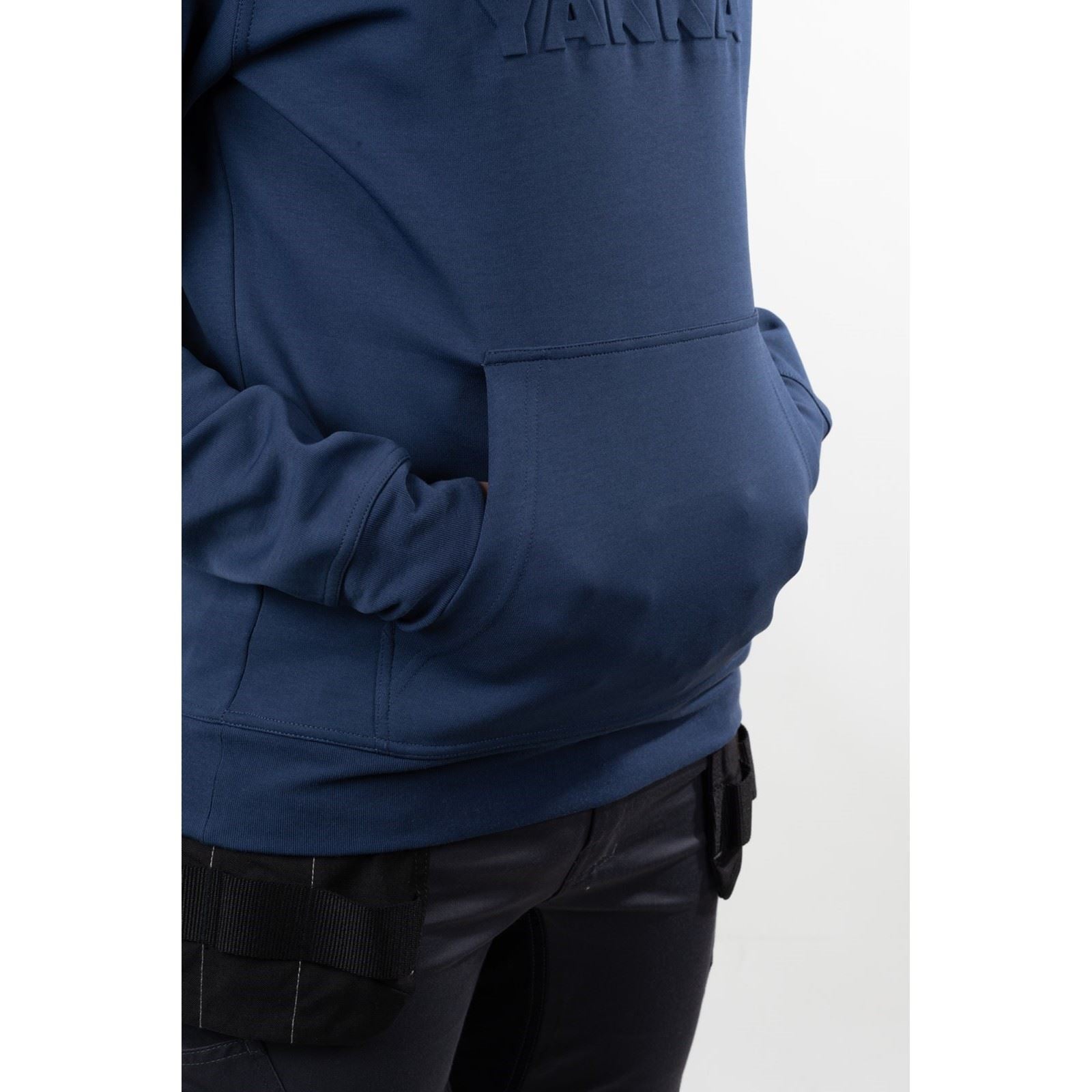 Hard Yakka Embossed Pullover Sweat À Capuche Pour Homme En Coton Violet
