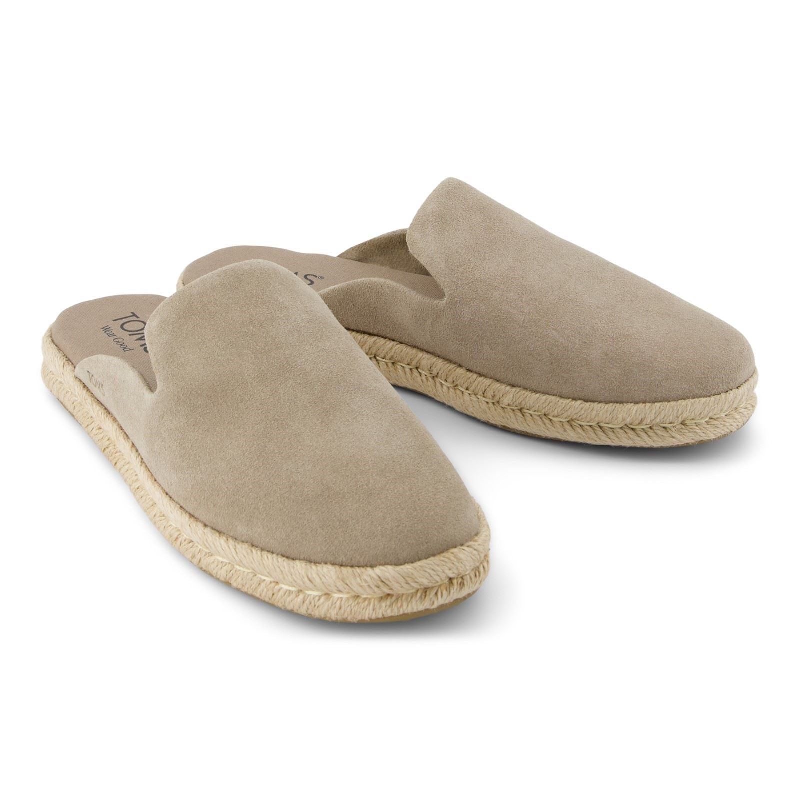 TOMS Santiago Mule Mules En Cuir Pour Femme Dune