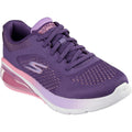 Skechers Go Walk Air 3.0 Sneakers En Textile Pour Femmes De Couleur Prune