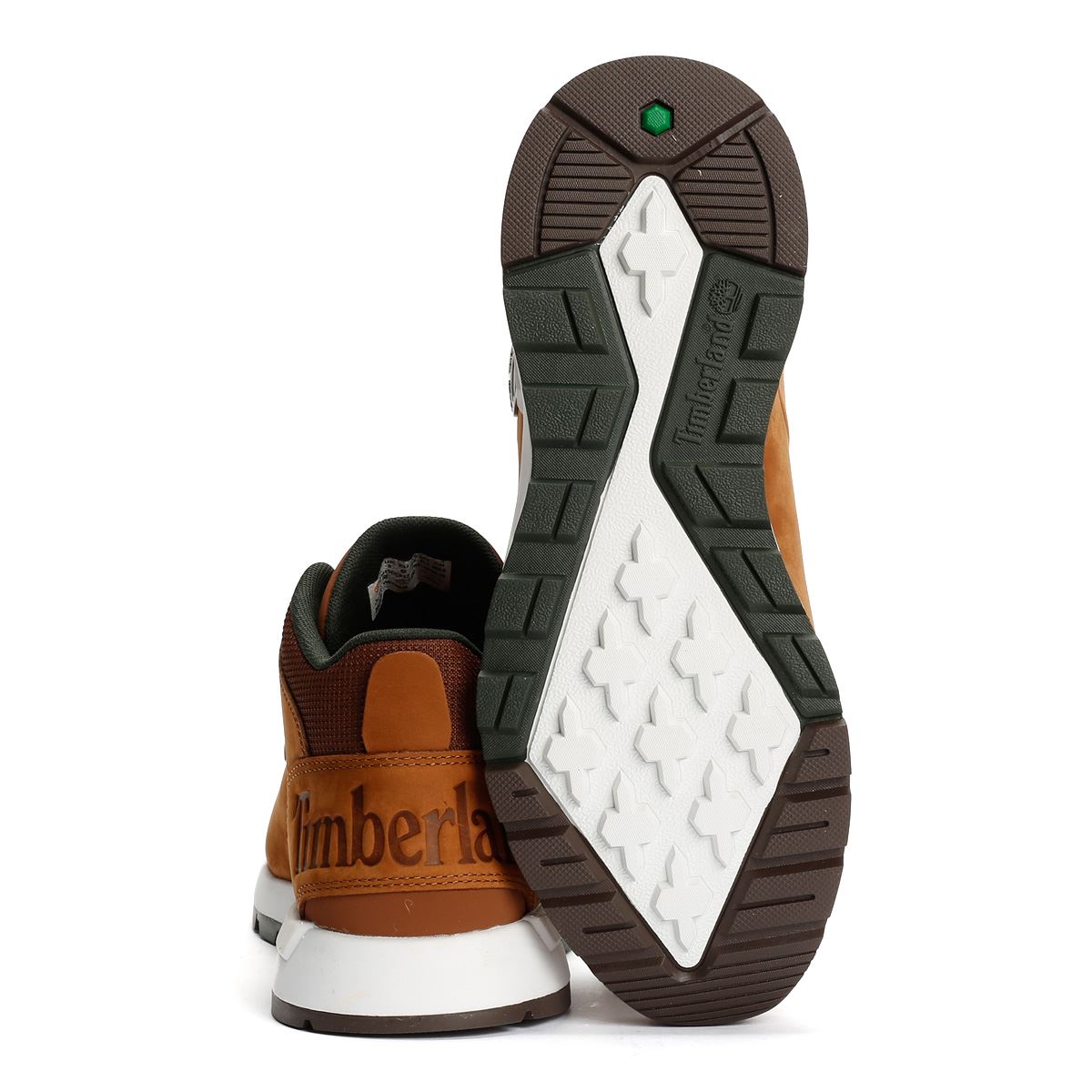 Timberland Sprint Trekker Baskets En Cuir Marron Pour Hommes