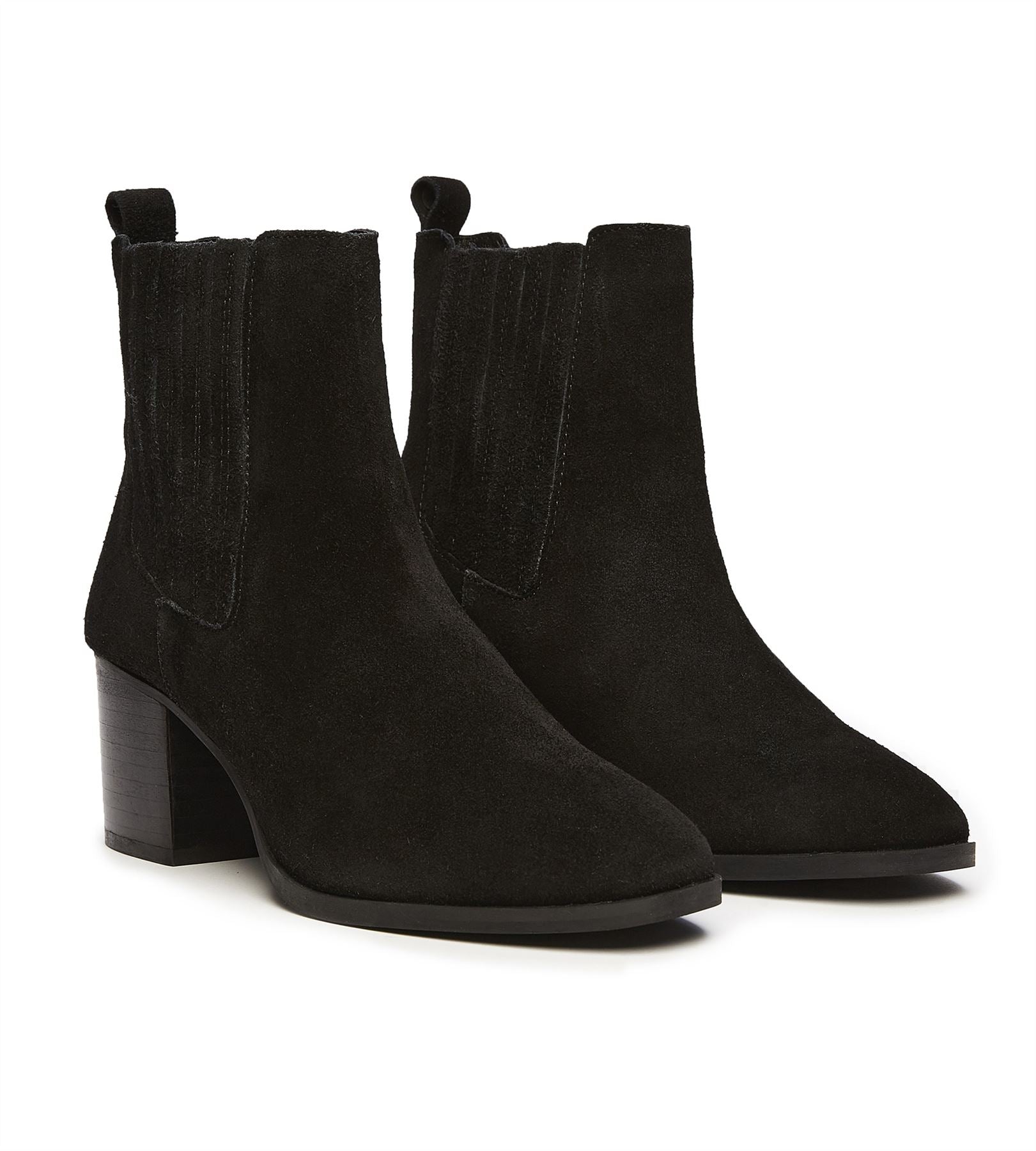 Osprey London The Naples Bottes Noires Pour Femmes En Suède