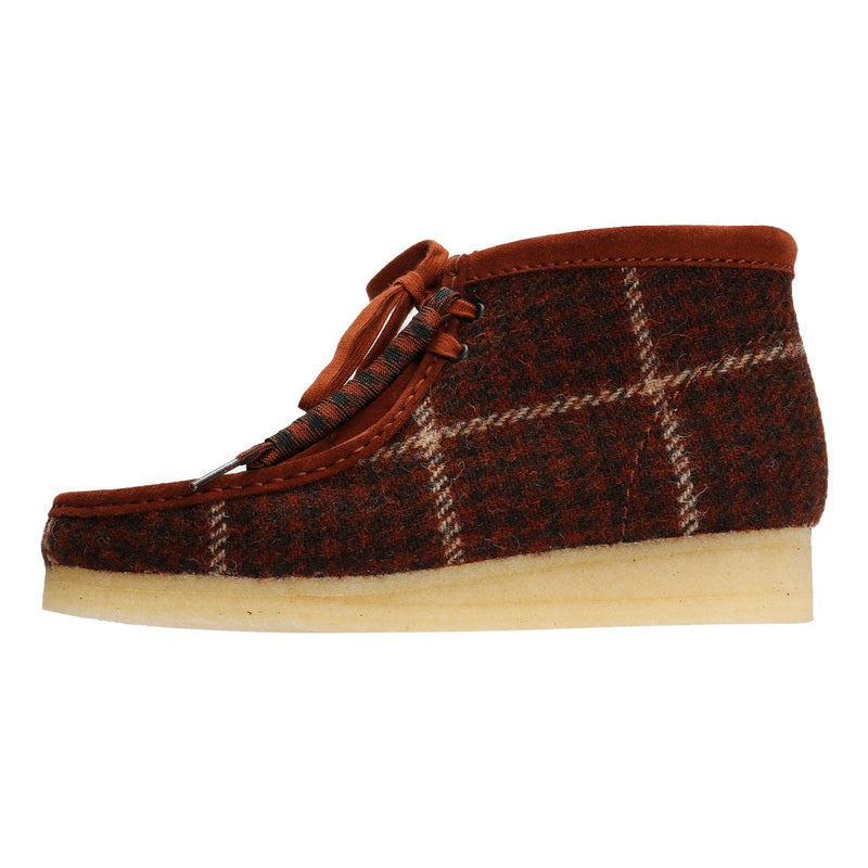 Clarks Originals Wallabee Chaussures Pour Homme Marron En Textile