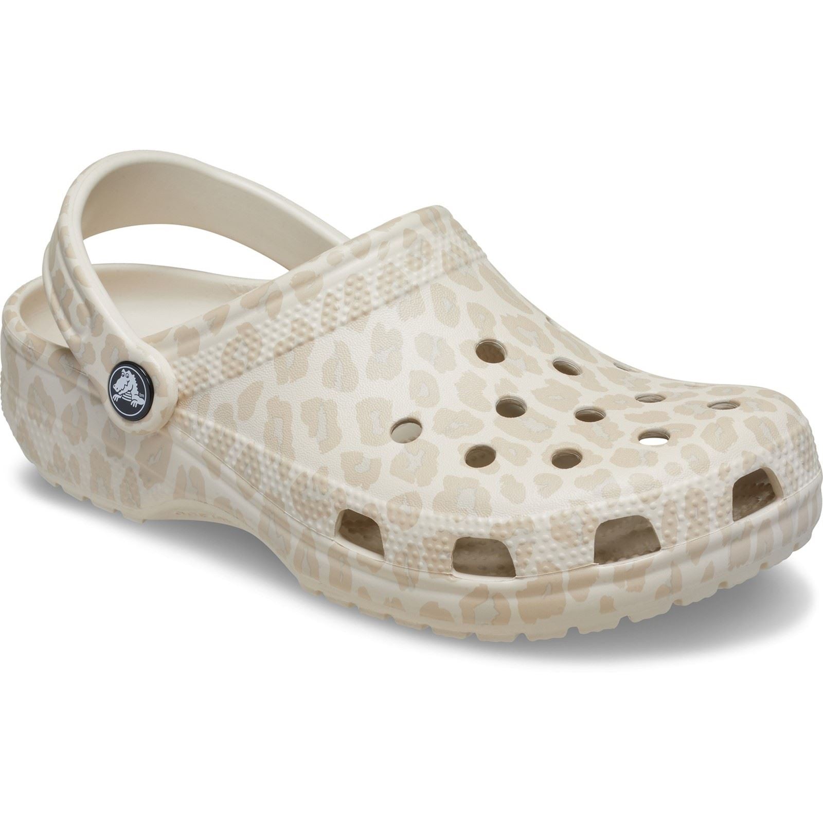 Crocs Classic Animal Sabots Eva Femme Couleur Amande/Imprimé Léopard