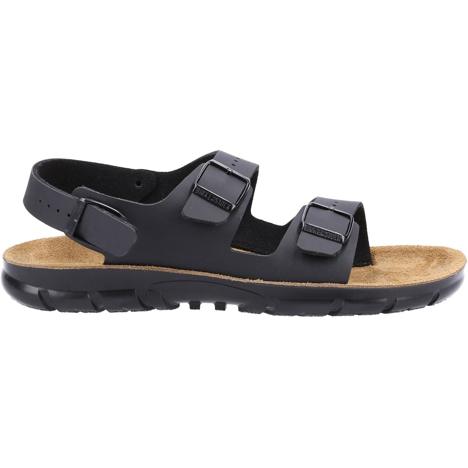 Birkenstock Kano Sandales Synthétiques Pour Homme, Noir