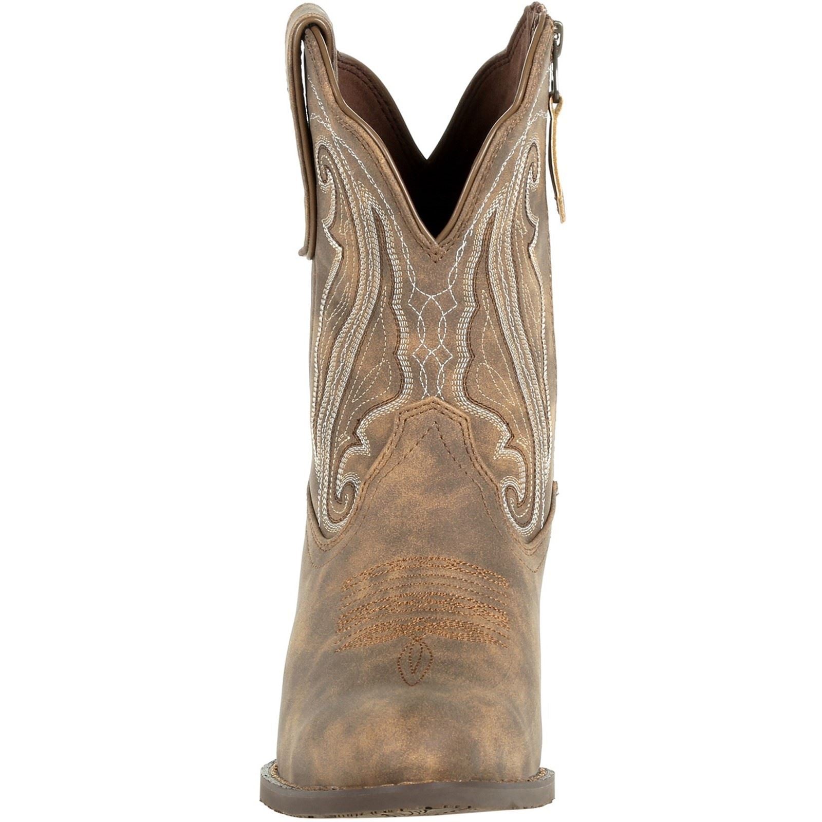 Durango Crush Bottes En Cuir Pour Femmes Driftwood