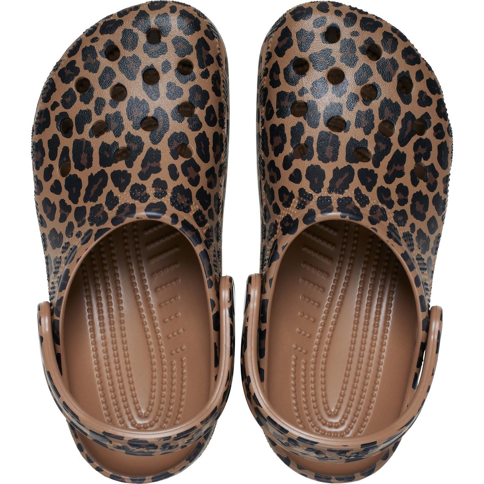 Crocs Classic Animal Sabots Sepia/Leopard En Eva Pour Femmes