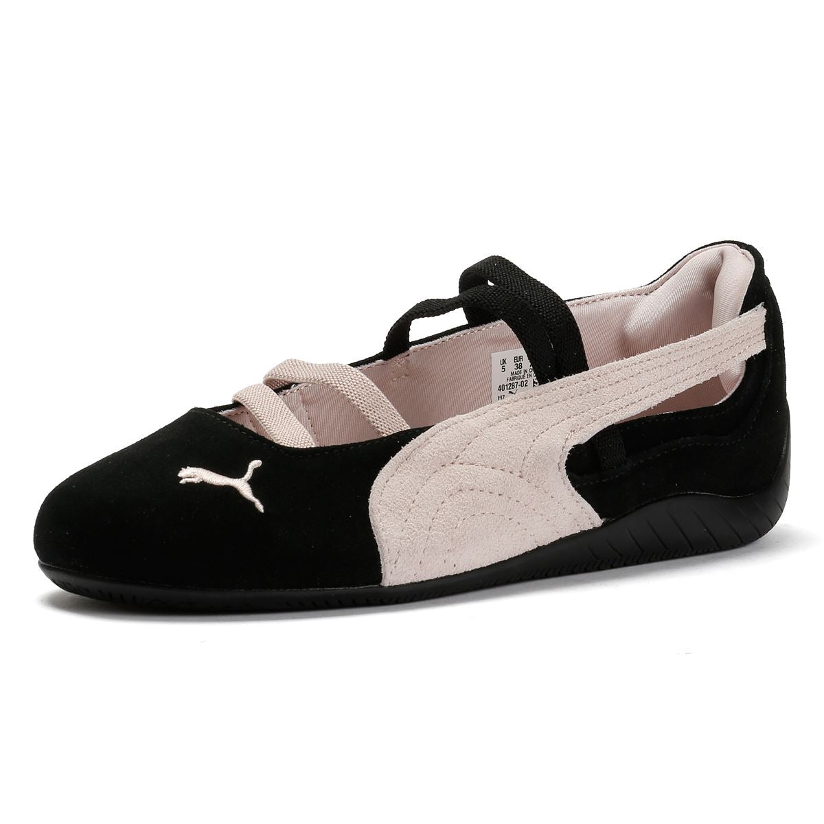 Puma Speedcat Ballet SD Chaussures Noires Pour Femmes En Suede
