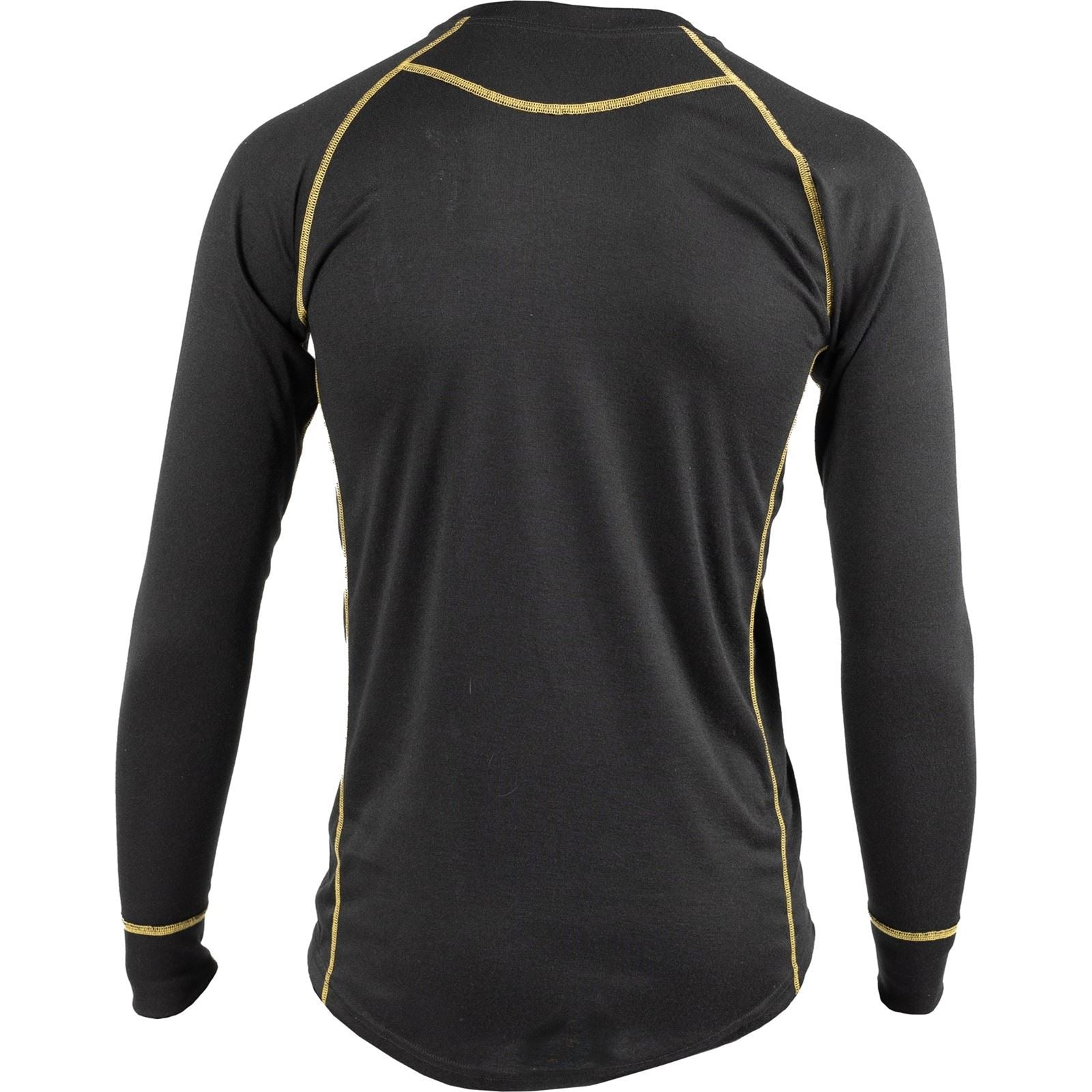 Caterpillar Thermo Chemise De Base Noire Pour Homme En Polyester
