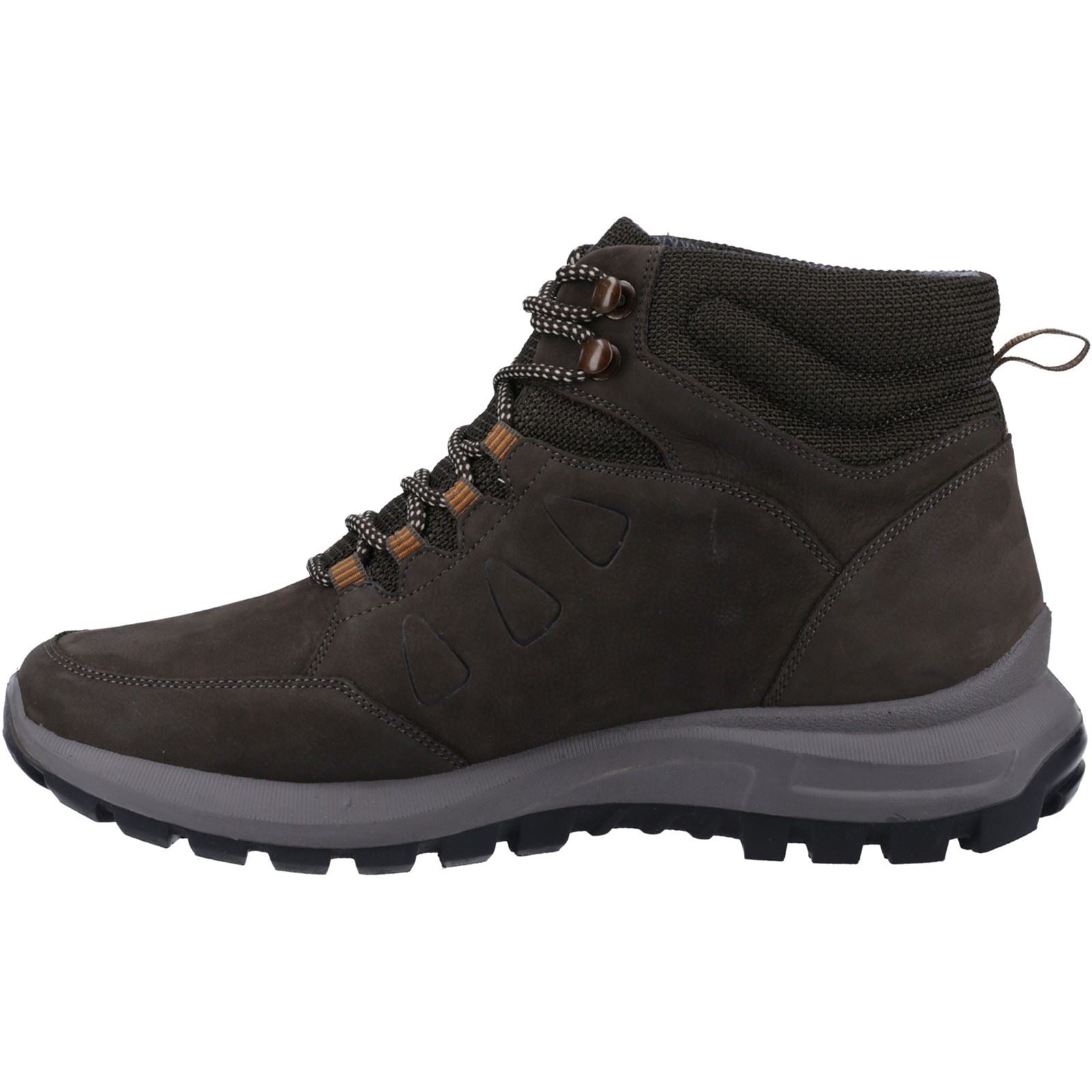 Cotswold Dixton Bottes En Cuir Pour Hommes De Couleur Marron Foncé