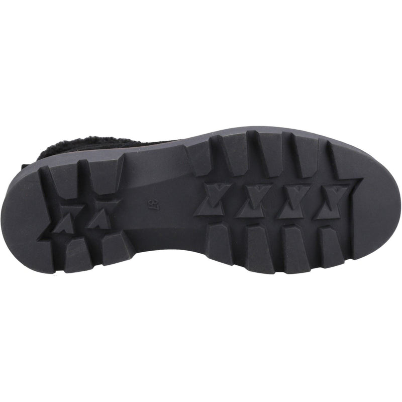 Hush Puppies Aurelia Bottes Noires Pour Femmes En Suède