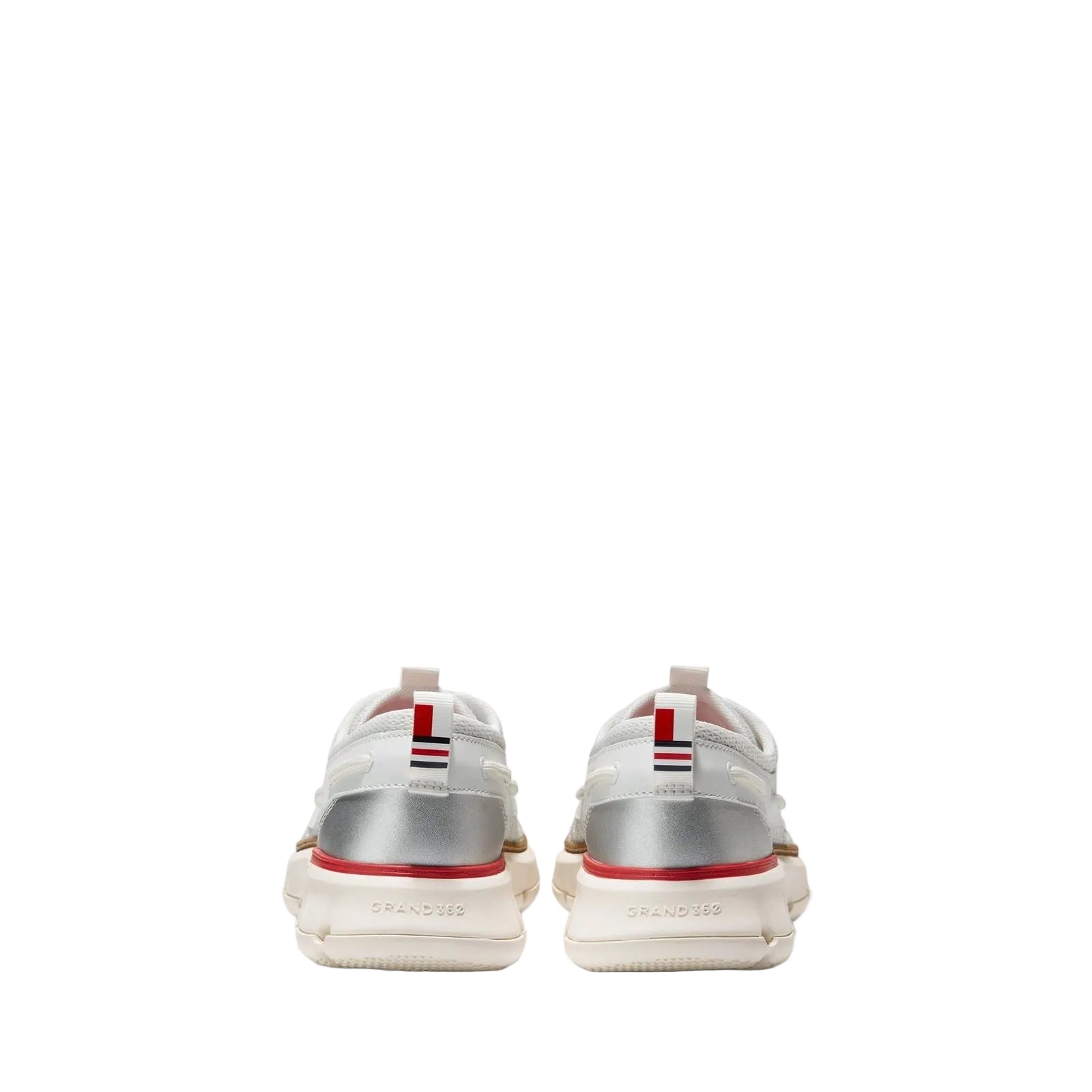 Cole Haan 4.ZeroGrand Regatta Chaussures Bateau Pour Hommes Blanc De Blanc