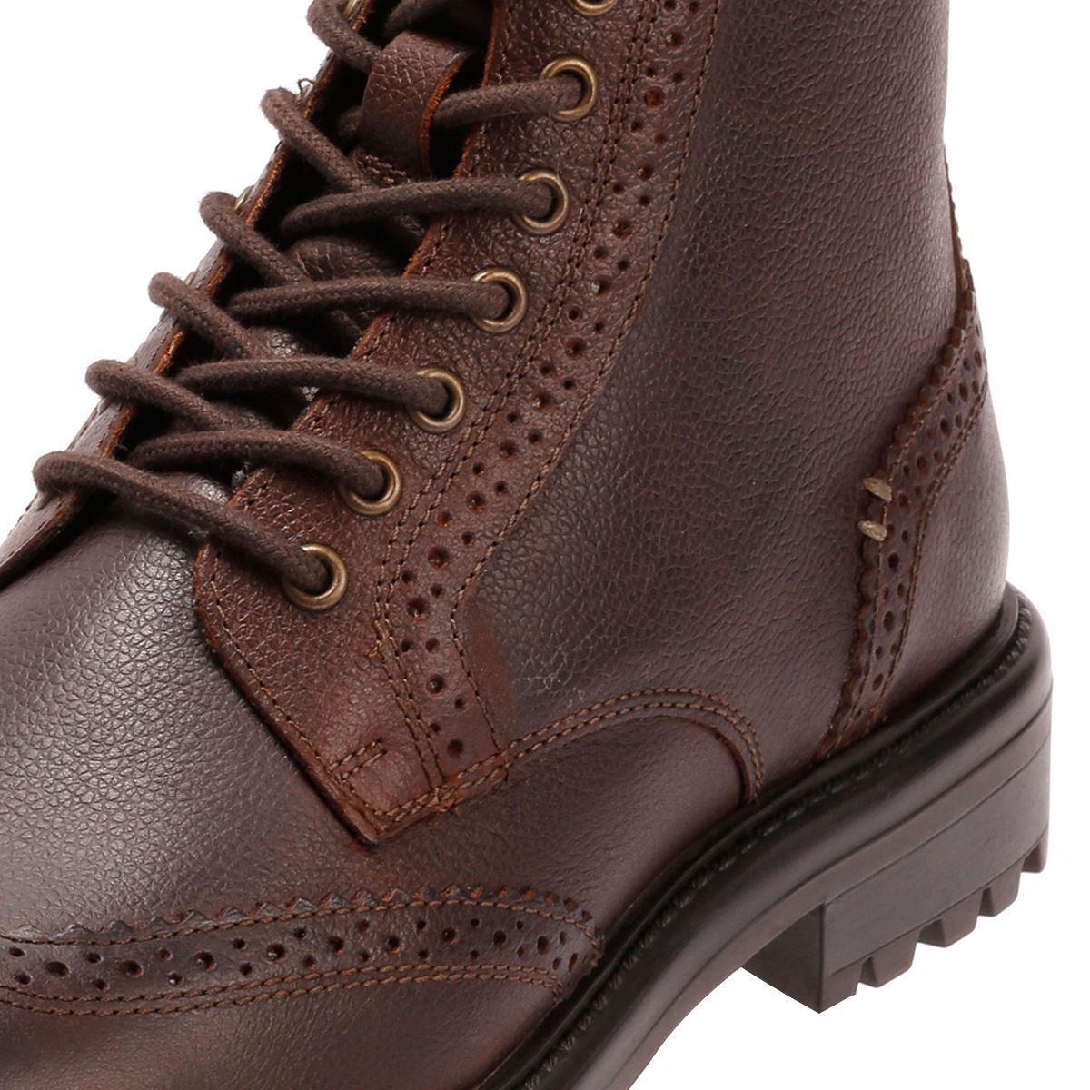 Osprey London The Professor Bottes En Cuir Pour Hommes Marron