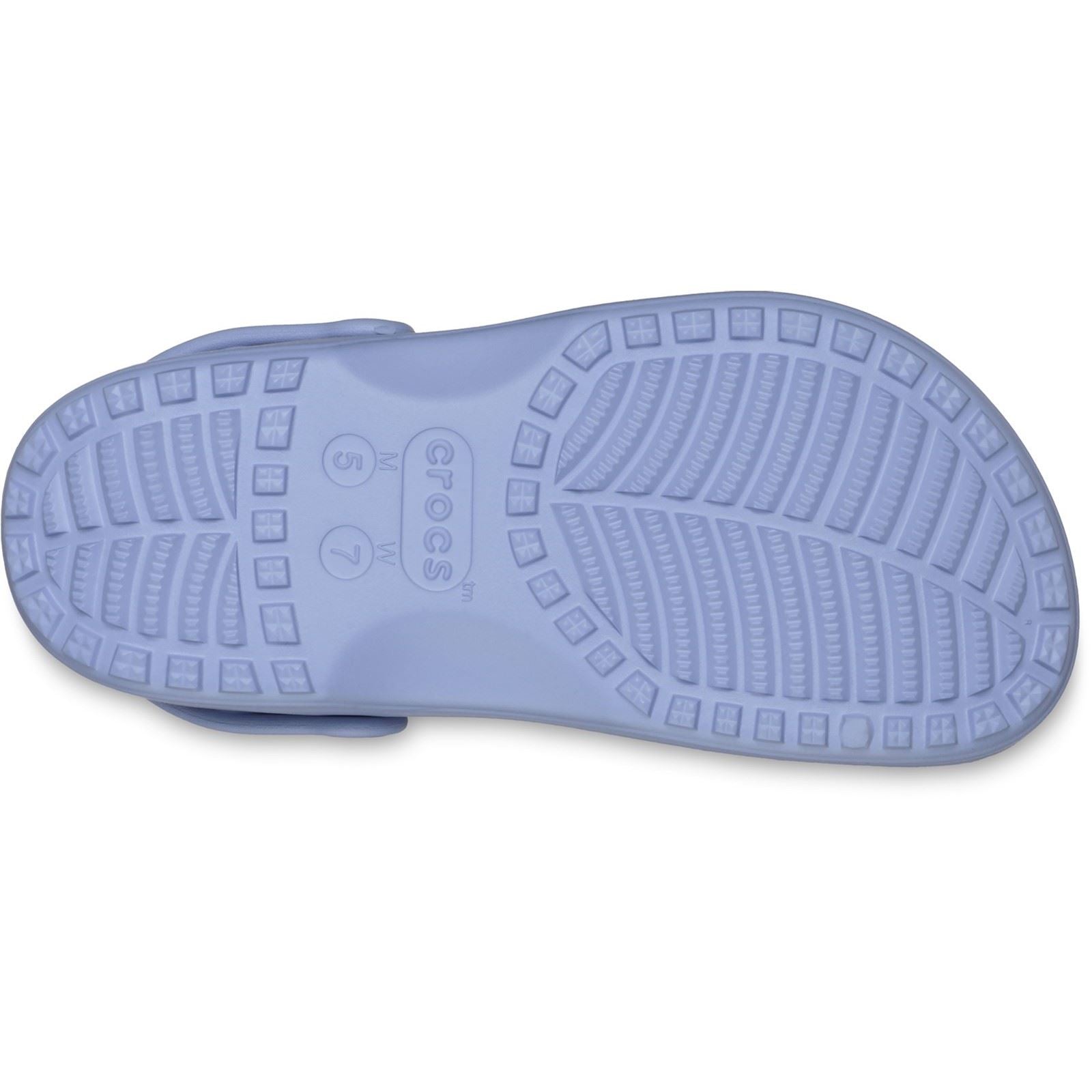 Crocs Classic Floral Cut Out Sabots En Thermoplastique Pour Femmes Blue Haze