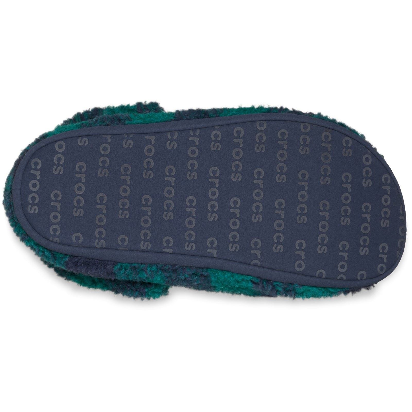 Crocs Classic Cozzzy Pantoufles En Polyester Pour Hommes Hosta/Marine