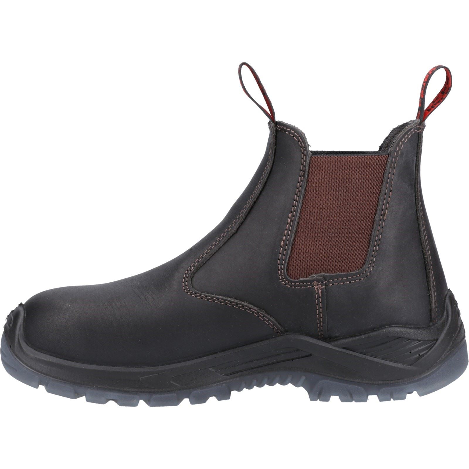 Hard Yakka  Bottes De Sécurité En Cuir Marron Banjo