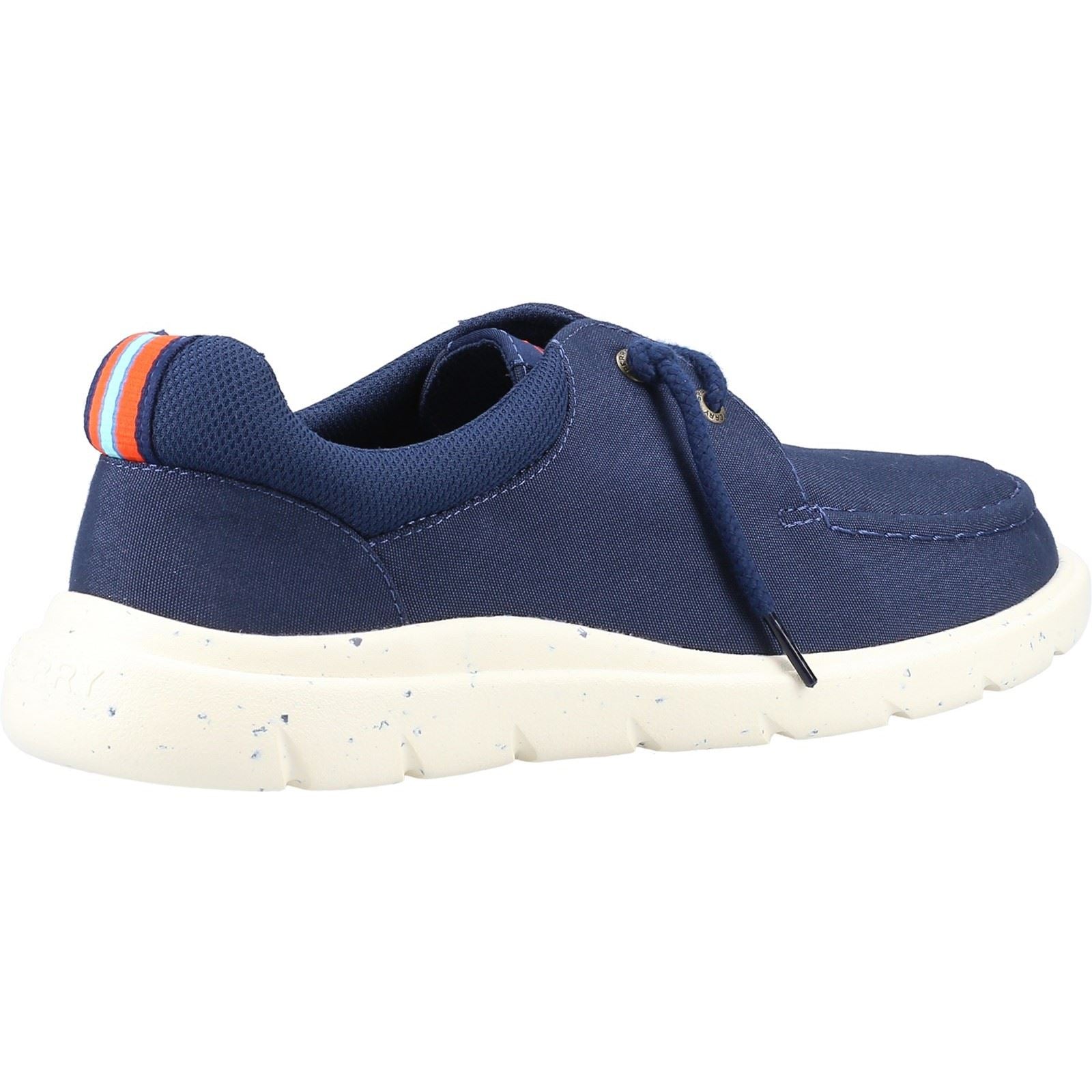 Sperry Capt Launch Moc Chaussures À Lacets Bleu Marine Pour Homme