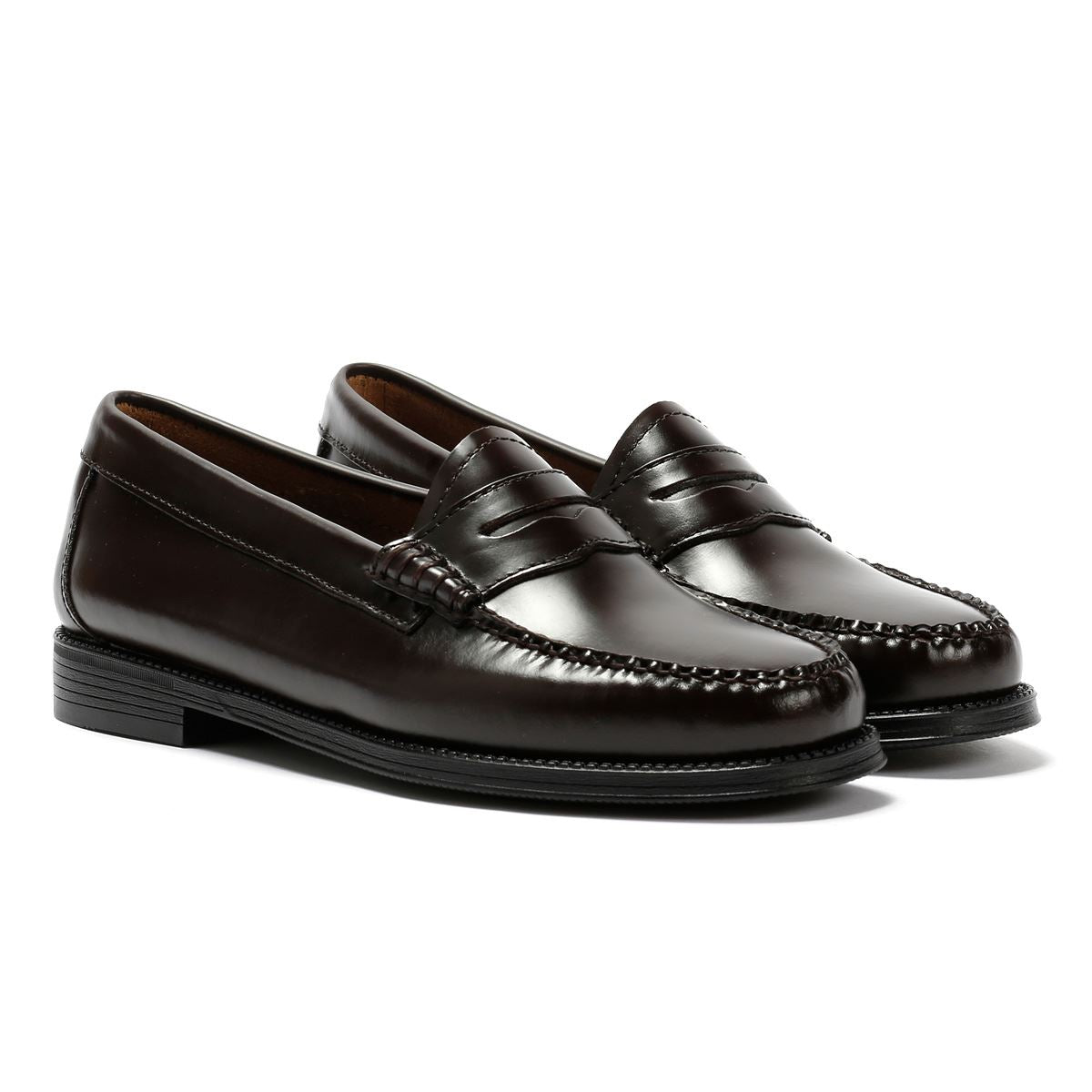 G. H. Bass Weejun II Mocassins En Cuir Pour Femmes Marron