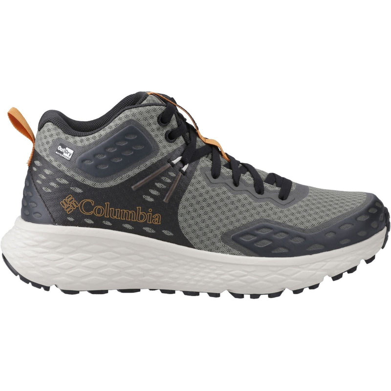 Columbia Konos TRS Outdry Mid Bottes De Randonnée En Polyester Pour Hommes Vert Pierre/Canyon Soleil