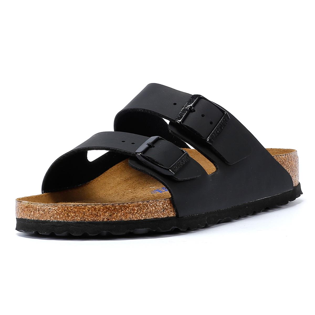 Birkenstock Arizona Soft Footbed Sandales Noires